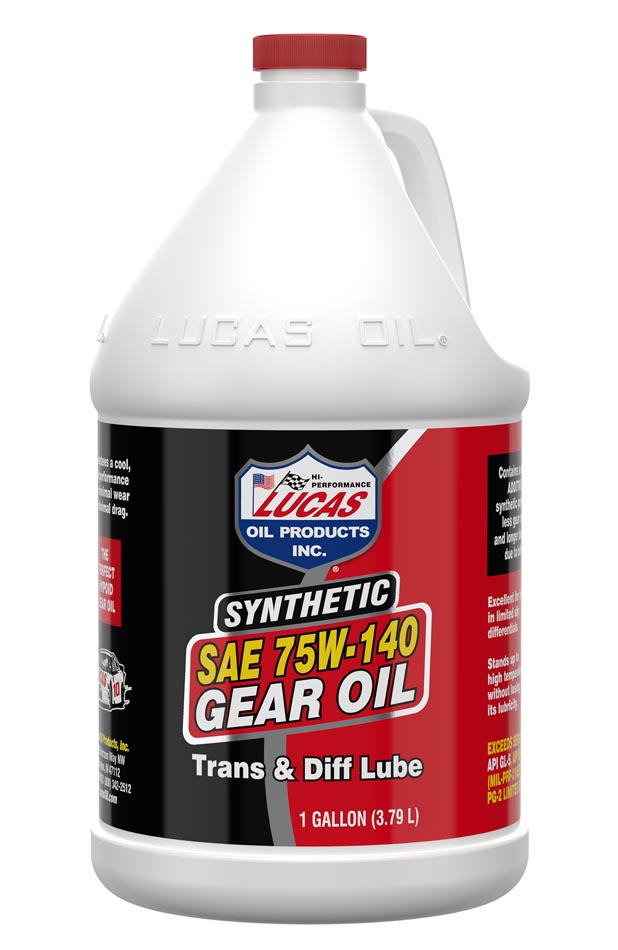 Lucas Synthetic SAE 75W-140 - Gear Oil