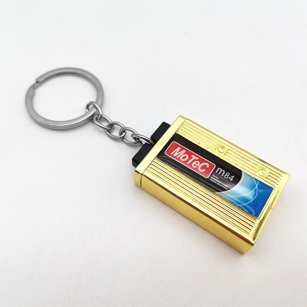 سلسلة مفاتيح سيارة معدنية من موتيك
