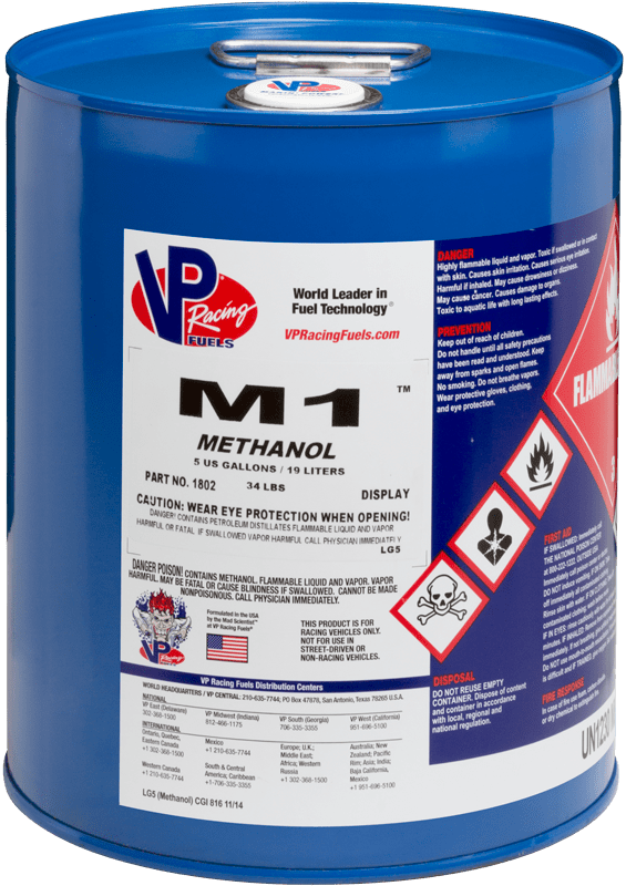 VP Racing Fuels – M1 – 5 Gal. Methanol Race Fuel