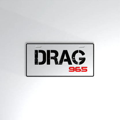 DRAG965 License Plate Cover