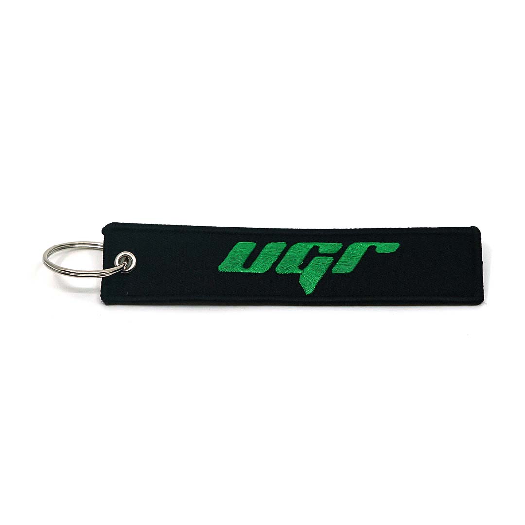 UGR Embroidered Key Tag Keychain