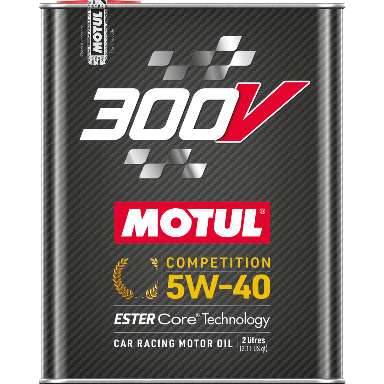 موتول 300 فولت منافس 5W40 - 2 لتر