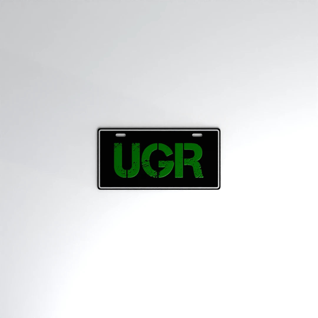 UGR Performance Old Logo License Plate Cover