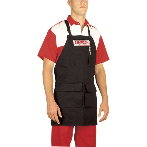 Simpson Racing Wrencher's / Mechanic's Apron - Black