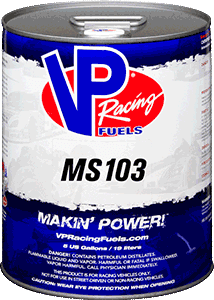 VP Racing Fuels – MS103 – 5 Gal. Motorsport Race Fuel