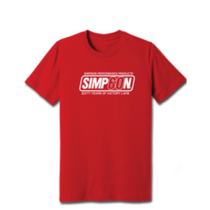 Simpson 60TH Red Tee