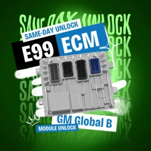 GM E99 ECM Global B – Same-Day Unlock/Activation Service