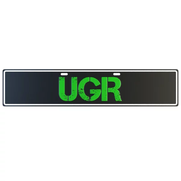 UGR Big License Plate Cover